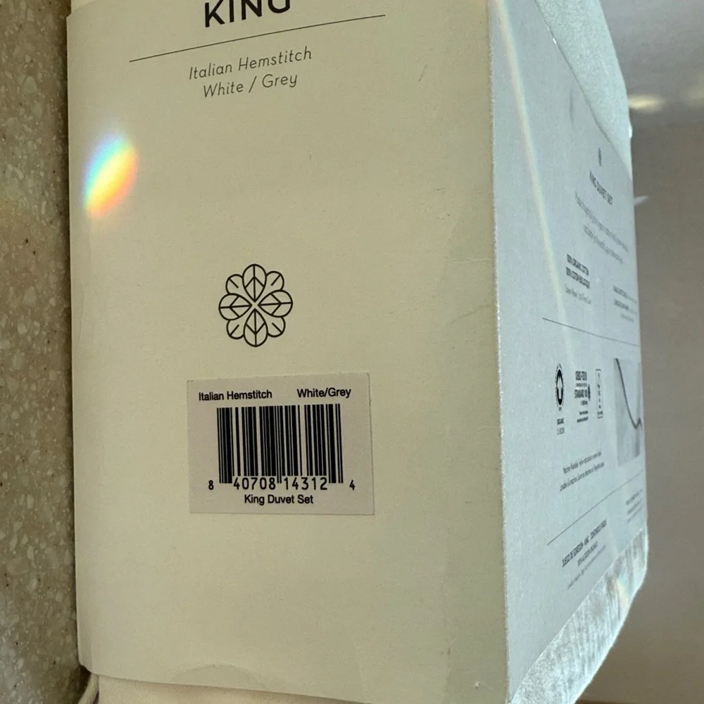 New Under the Canopy Organic Cotton King Duvet Set